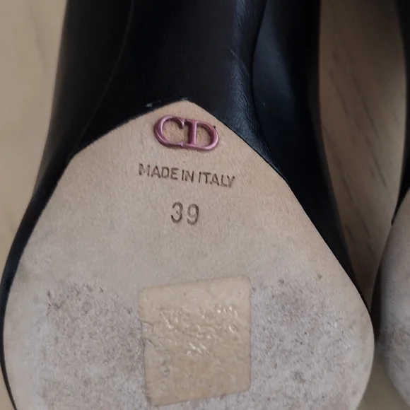 Dior Black and Pink Heels - Picture 5 of 6